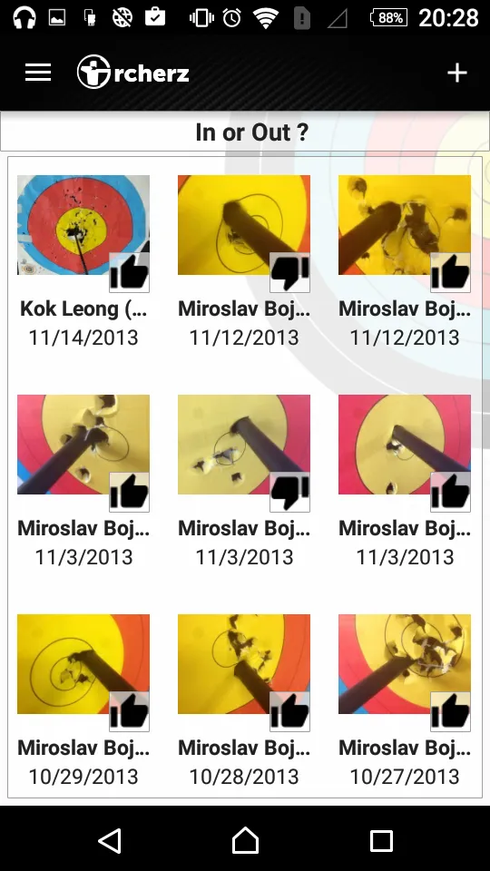 Tangkapan layar Google Play Rcherz Android 7.