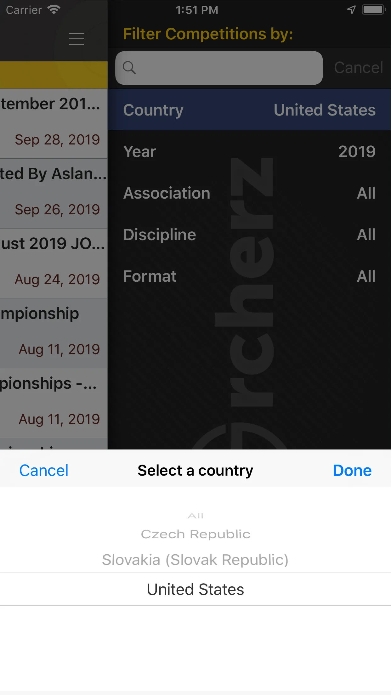 Tangkapan layar App Store iPhone Rcherz.com 7.