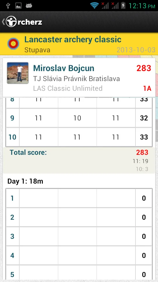 Tangkapan layar Google Play Rcherz Scoring 4.
