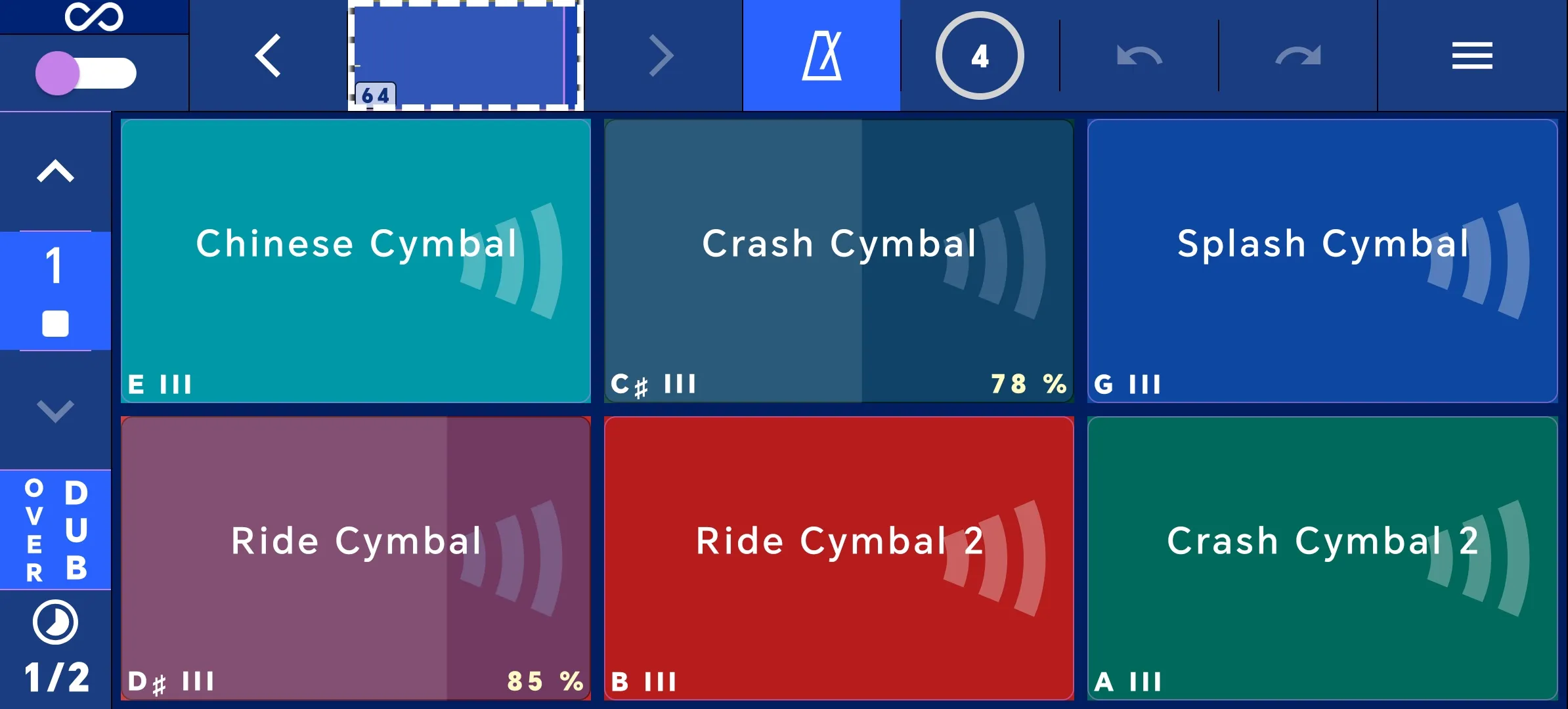 Drums Android product screenshot 1.