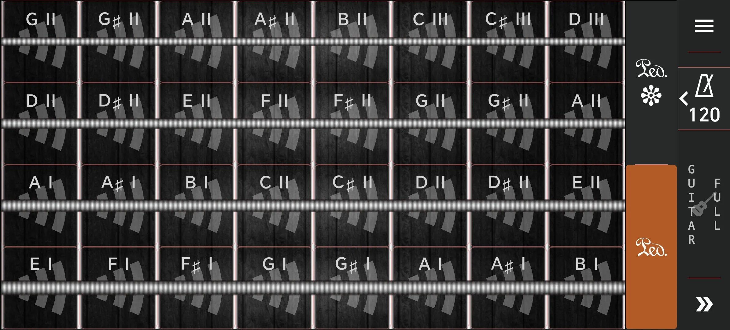 Captura de pantalla 1 del producto Guitar para Android.