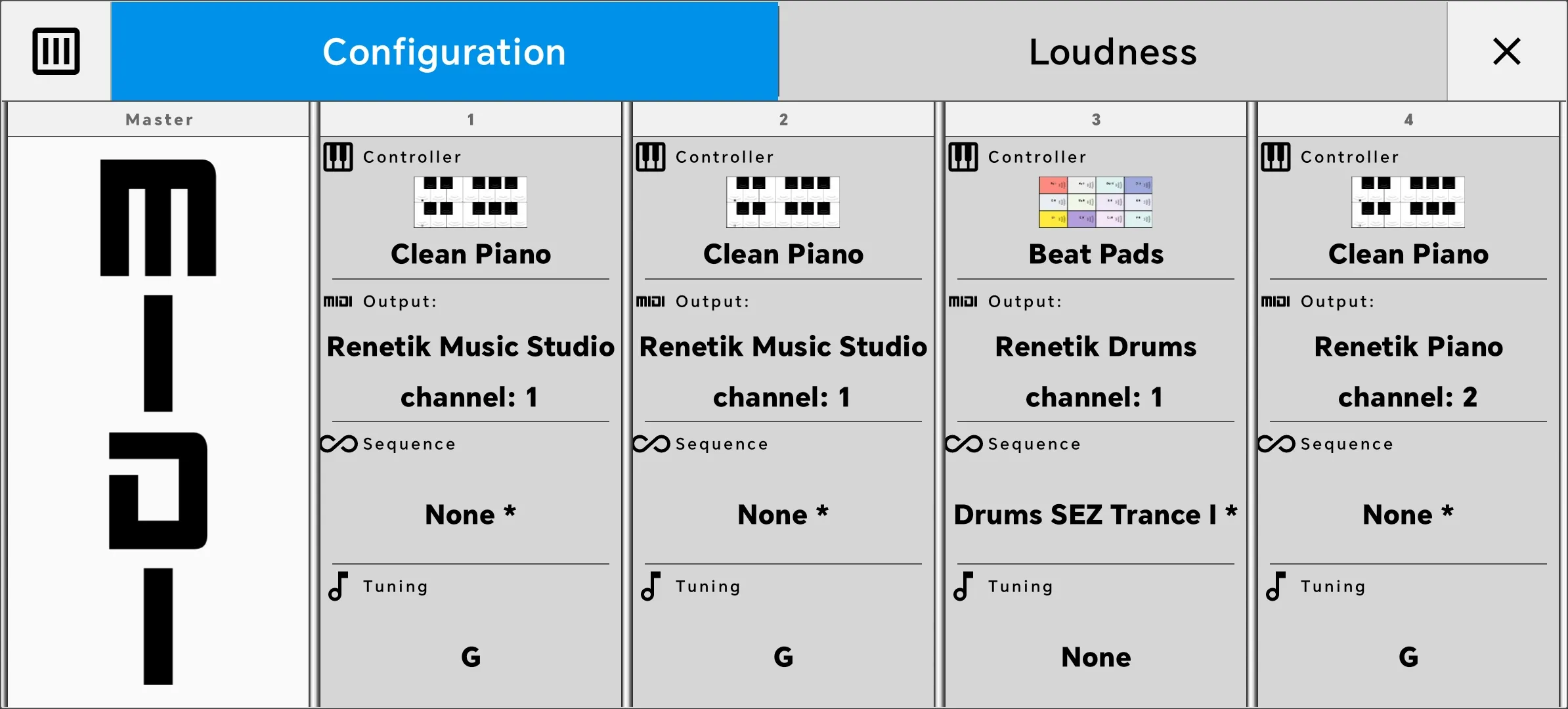 MIDI Sequencer Android product screenshot 1.