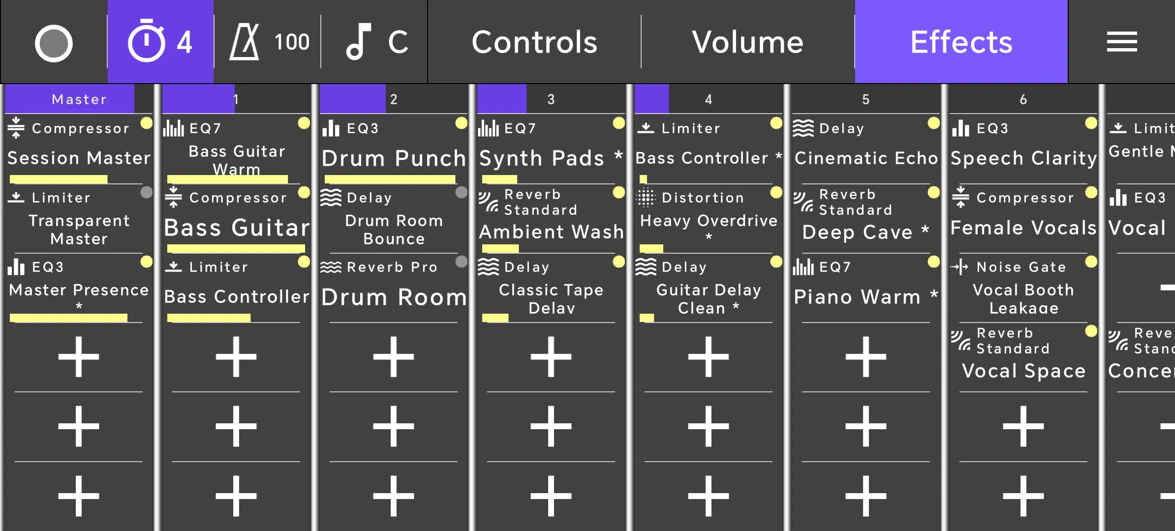 Audio Mixer Android product screenshot 3.