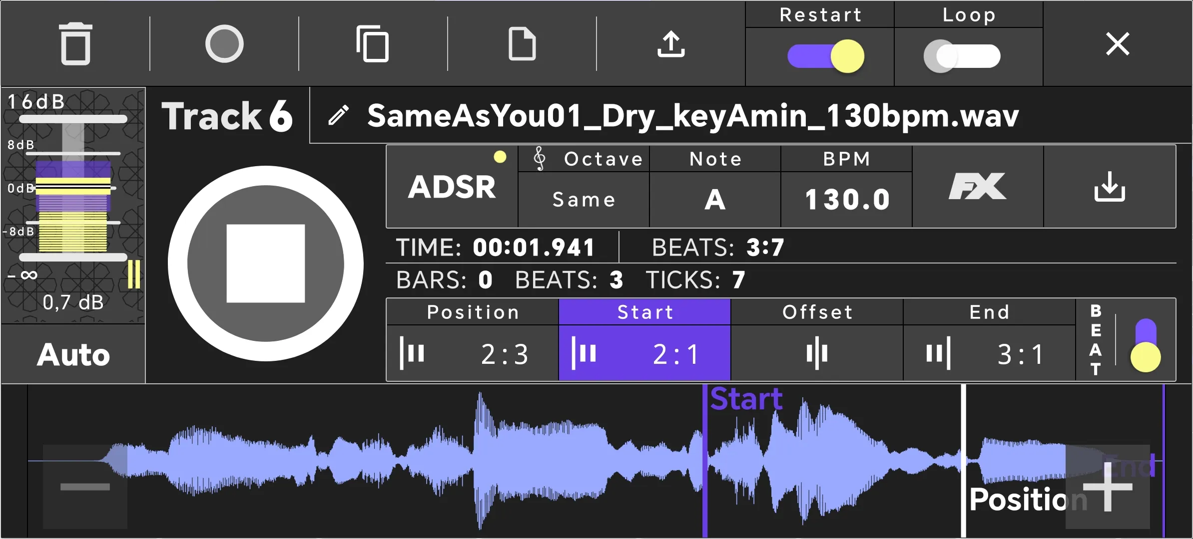 Audio Mixer Android product screenshot 4.