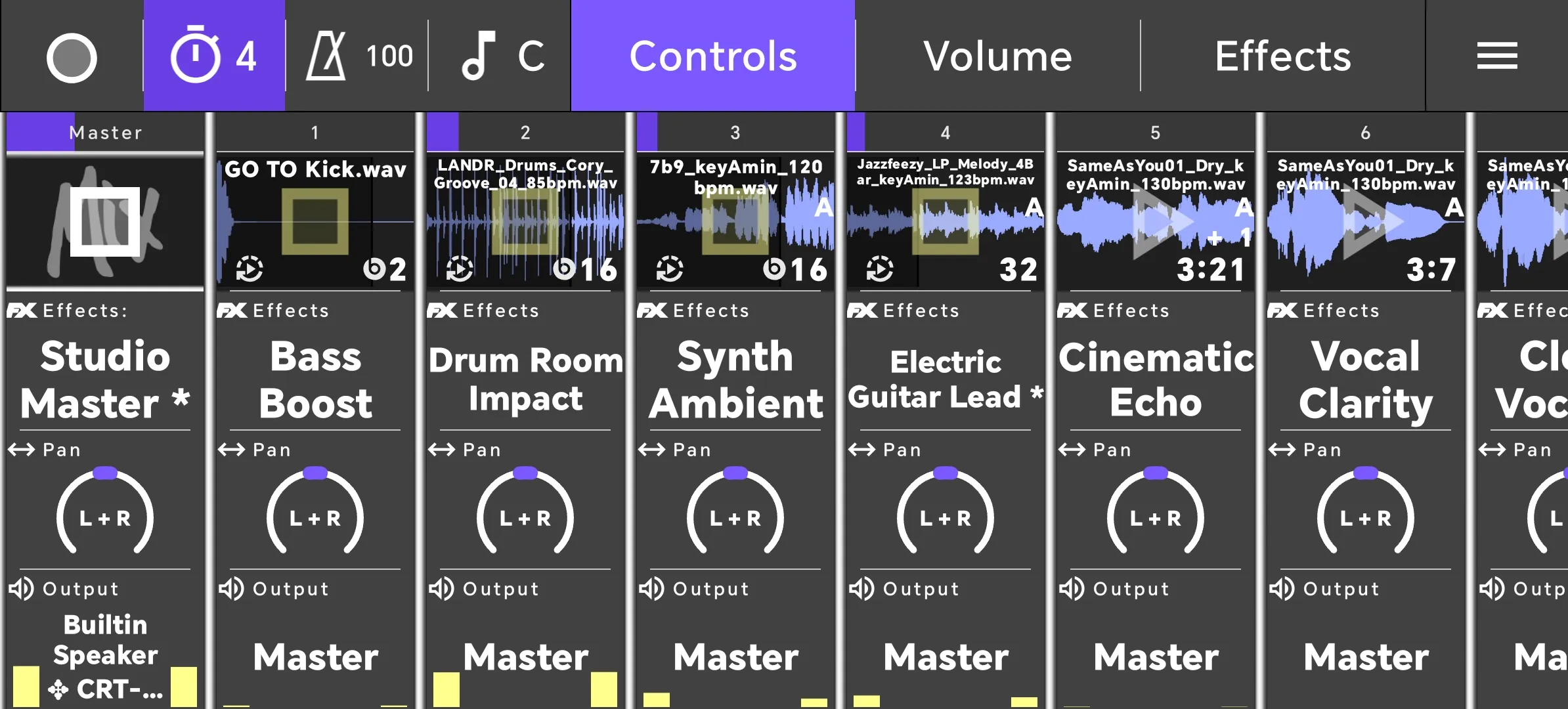 Audio Mixer Android product screenshot 7.