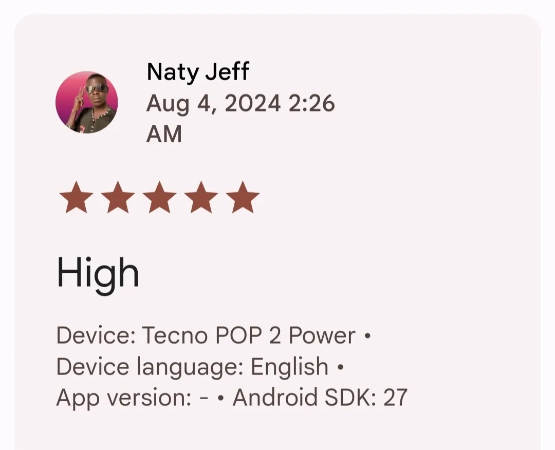 Music Studio customer review 9.