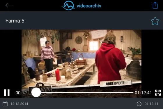 Gambar 6 aplikasi Arsip TV Markiza.